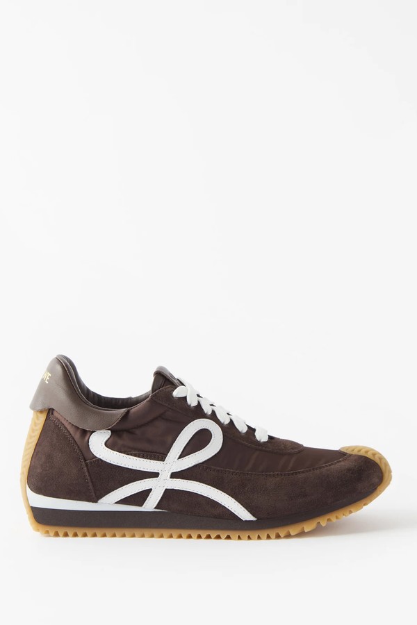 Flow Runner Nylon & Suede Trainers from Loewe