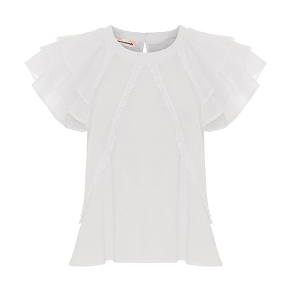 Othilia Solid Blouse from Custommade