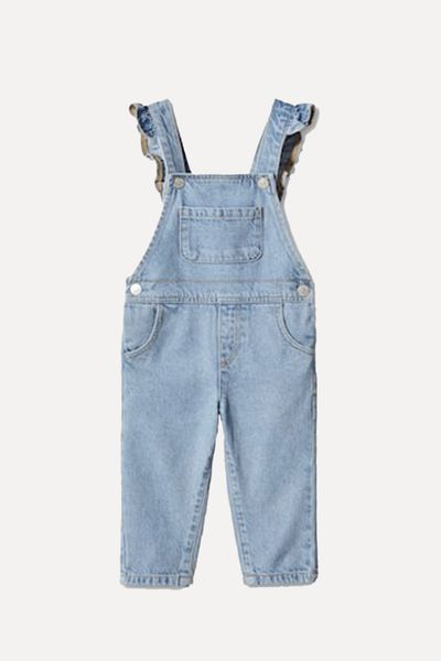 Frills Denim Dunagrees from Mango 