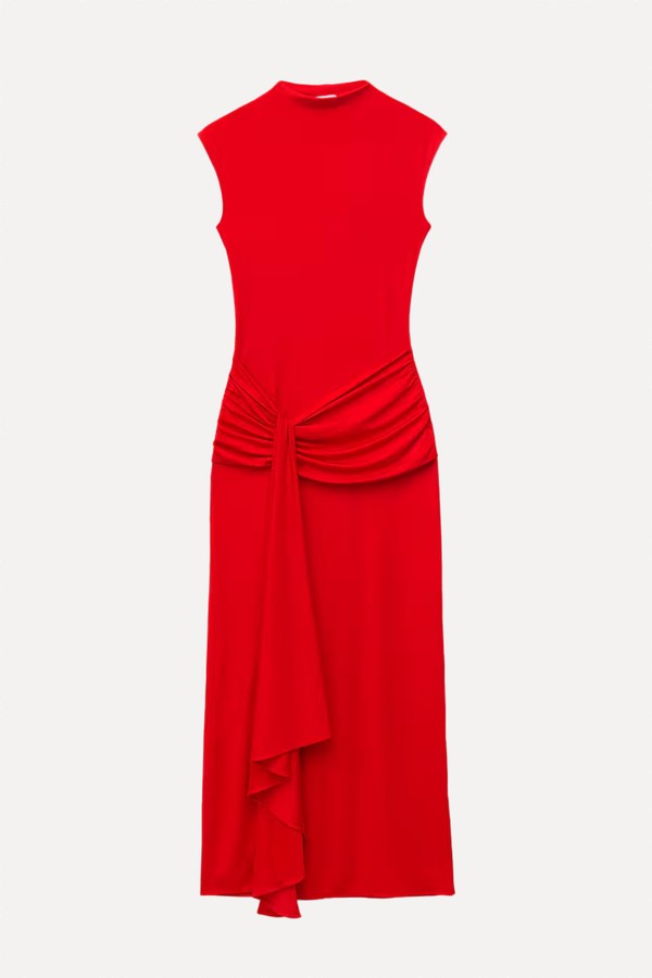 Wrap-Front Midi Dress from & Other Stories