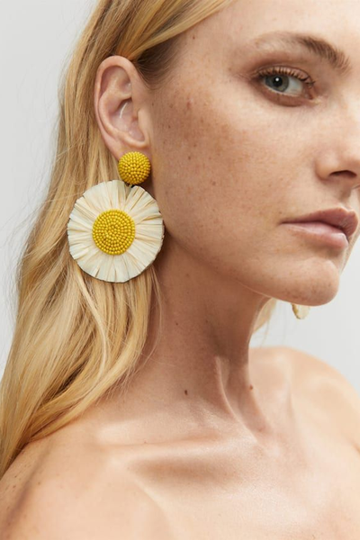 Raffia Earrings