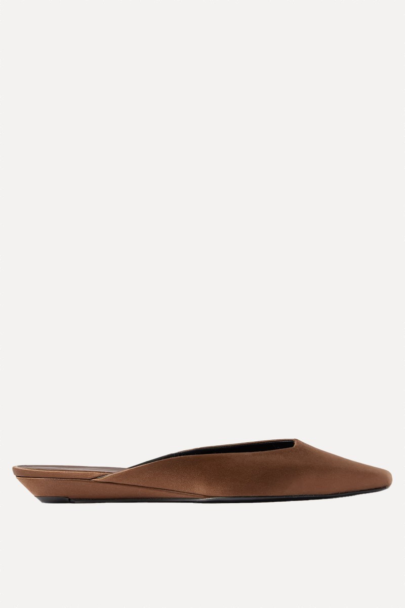 Petros Satin Slippers from LOULOU DE SAISON