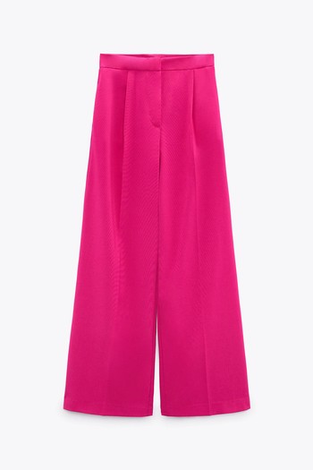 Masculine Wide Leg Trousers from Zara