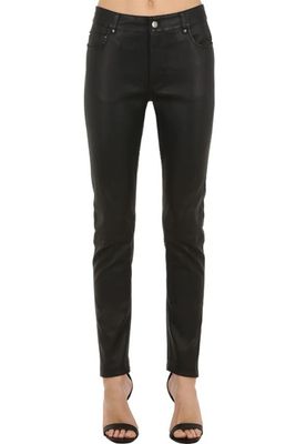 Stella Mid Rise Skinny Leather Pants from Stand