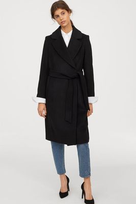 Wool Blend Coat from H&M