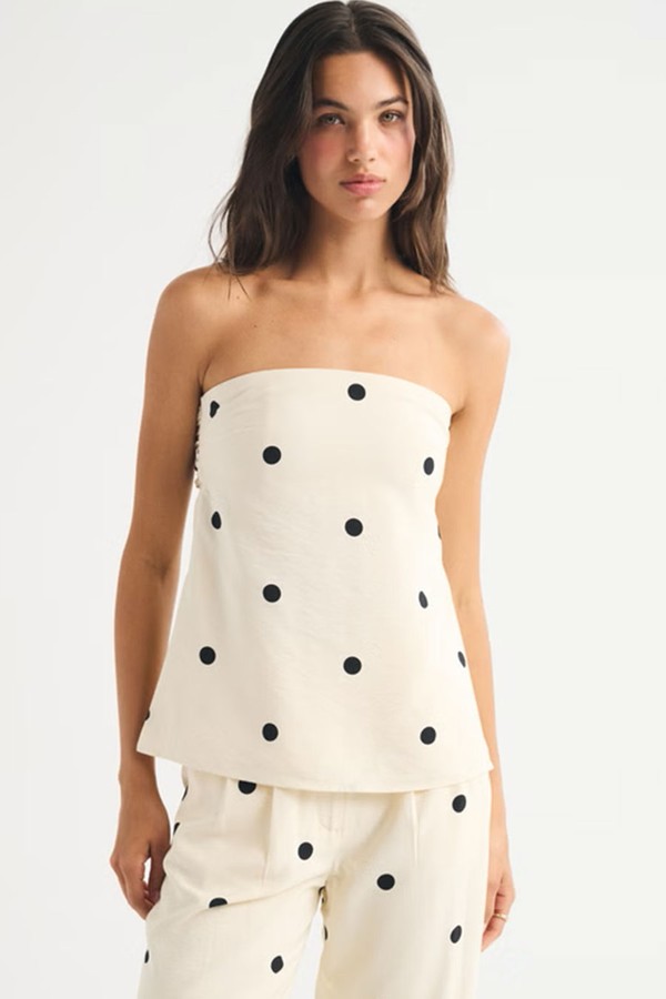 Longline Bandeau Top Co-Ord from Abercrombie & Fitch
