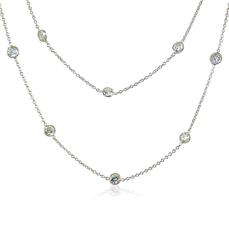 The Famous Diamonds By the Metre Necklaces 