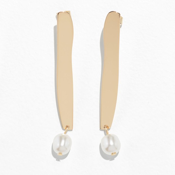 Pearl Pendant Hanging Earrings from & Other Stories