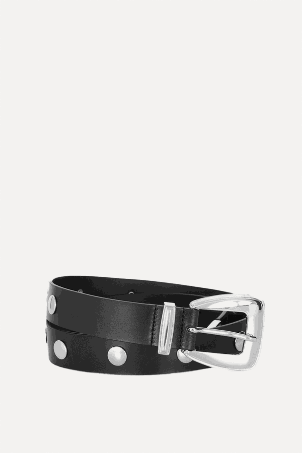 Perth Studded Leather Belt