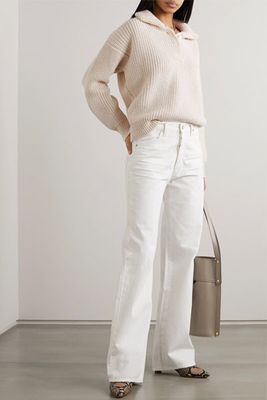Effie Ribbed Merino Wool Sweater from & Daughter