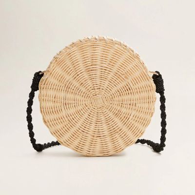 Bamboo Round Bag from Mango