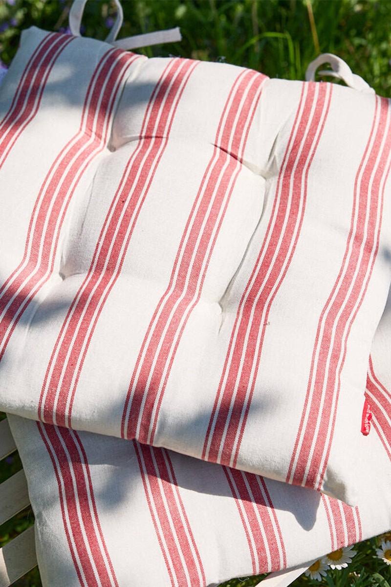 Striped Seat Pads from Dibor