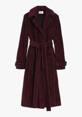 Belted Corduroy Trench Coat from Victoria Beckham