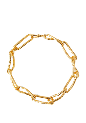 The Waste Land 24kt Gold-Plated Choker Necklace from Alighieri