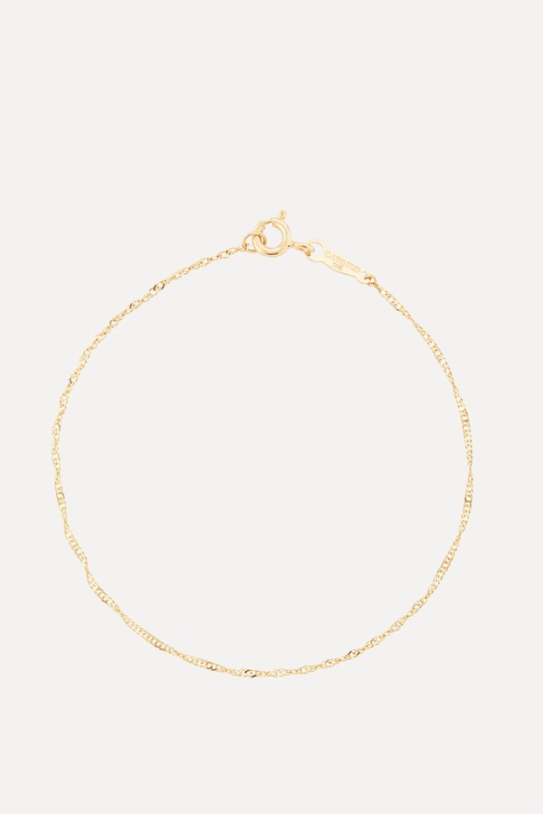 Sweet Nothing Gold Chain Bracelet from Catbird