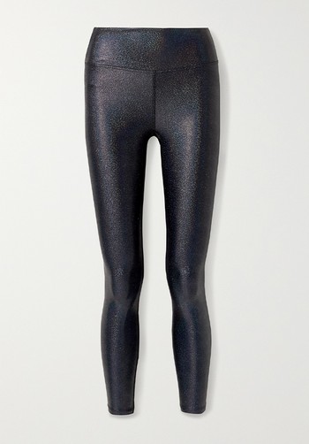 Marvel Metallic Stretch Leggings from Heroine Sport