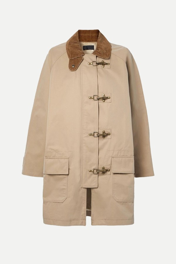 Jessy Cotton-Twill Coat   from Nili Lotan