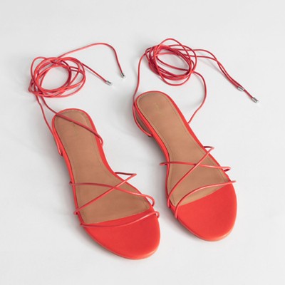 Leather Lace Up Sandals from & Other Stories