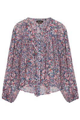 Orionea Floral-Print Silk-Georgette Blouse from Isabel Marant