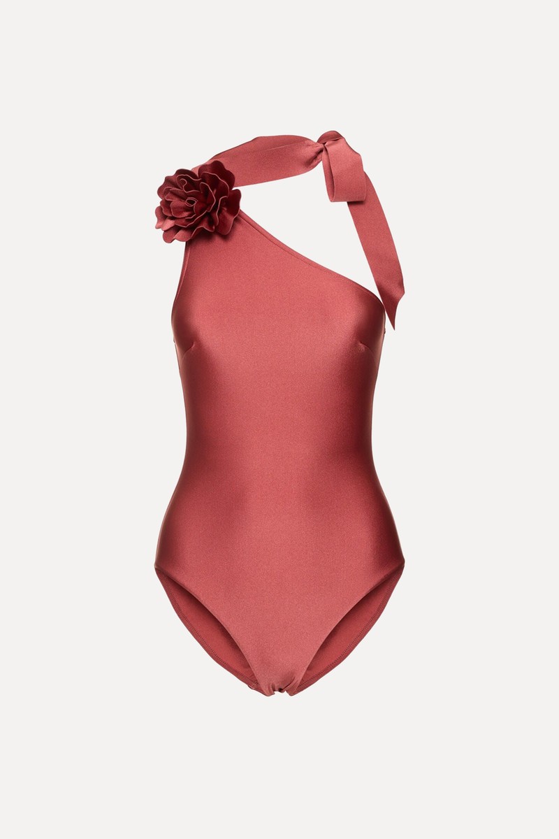 Waverly One Shoulder Swimsuit from Zimmermann