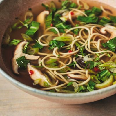 Vegetable Noodle Soup Bowl