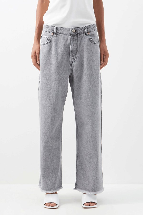 Gait Organic-Cotton Super Wide-Leg Jeans from Raey