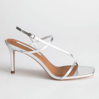 Cross Strap Stiletto Sandals from & Other Stories