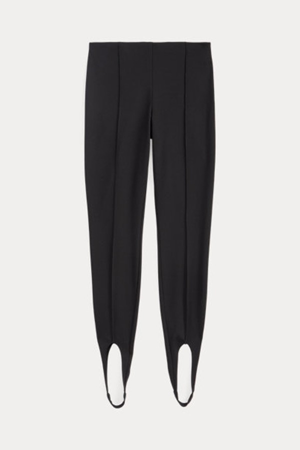 Pintucked Stirrup Stretch Ponte Legging  from Ralph Lauren 