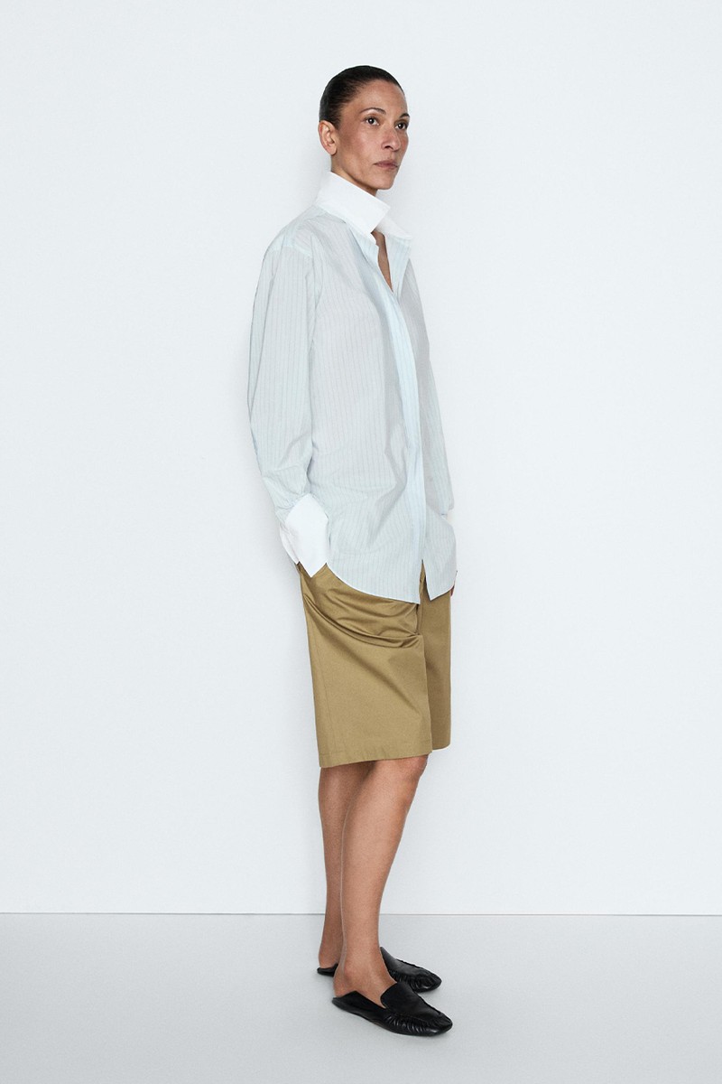 Studio - Shirt With Contrast Stripes