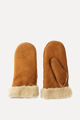 Mulfi Shearling Mittens from Isabel Marant 