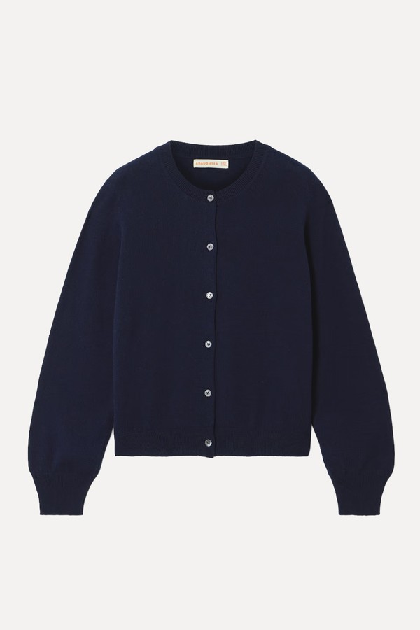 Enya Cashmere & Cotton-Blend Cardigan from &DAUGHTER