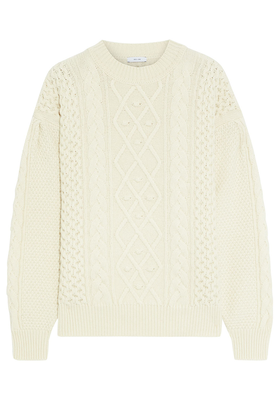 Eléonore Cable-Knit Sweater from Iris & Ink