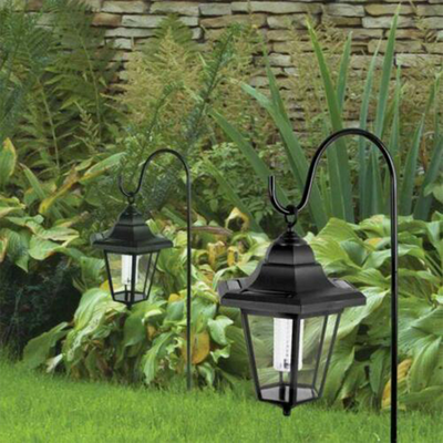 2 x Solar Shepherd Hanging Garden Lanterns from Unibos