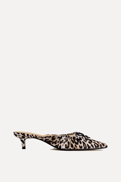 Animal Print Mules from Zara