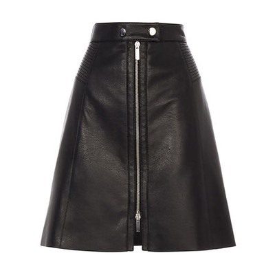 Faux Leather Mini Skirt