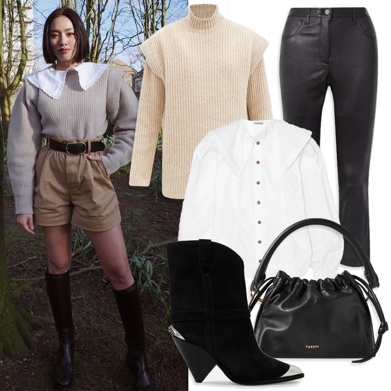 Debit Vs. Credit: How To Style A Shoulder Pad Sweater