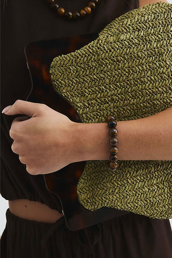 Natural Stone Beaded Bracelet from River Island