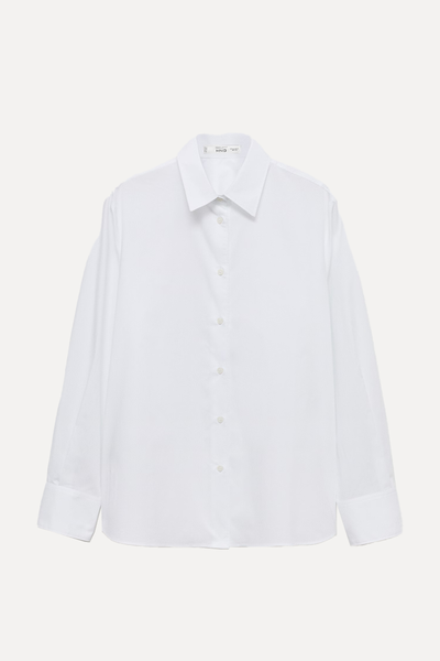 Regular Cotton Lyocell-Blend Shirt from Mango