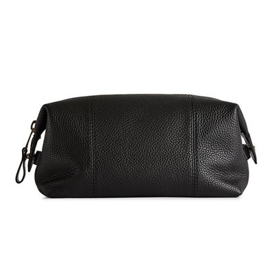 Wellington Leather Washbag from Reiss