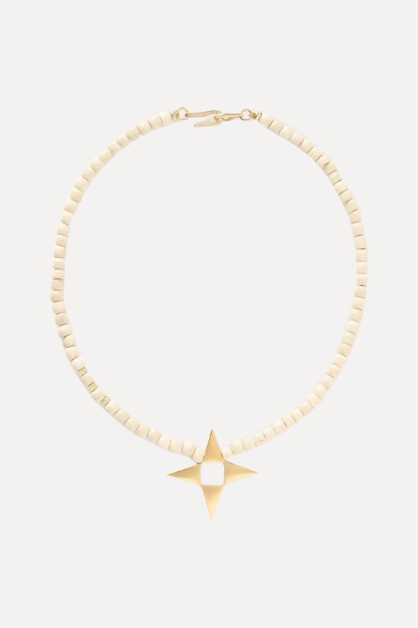 Nomad Star Gold-Tone Necklace from Tohum