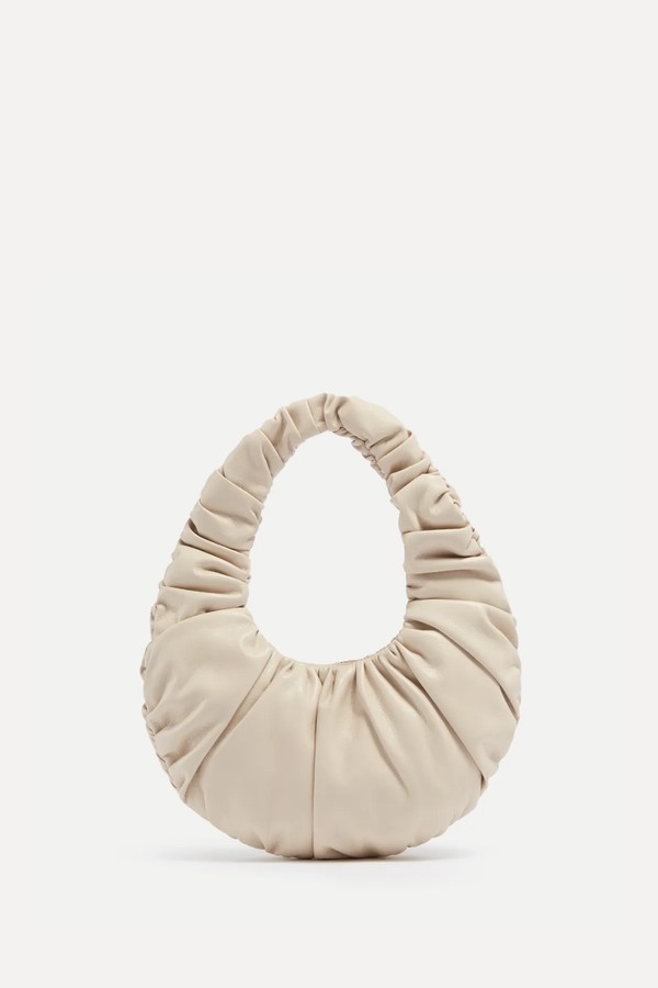 Anja Vegan Leather Baguette Mini Bag from Nanushka 