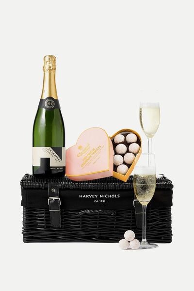 Champagne & Charbonnel Hamper from Harvey Nichols