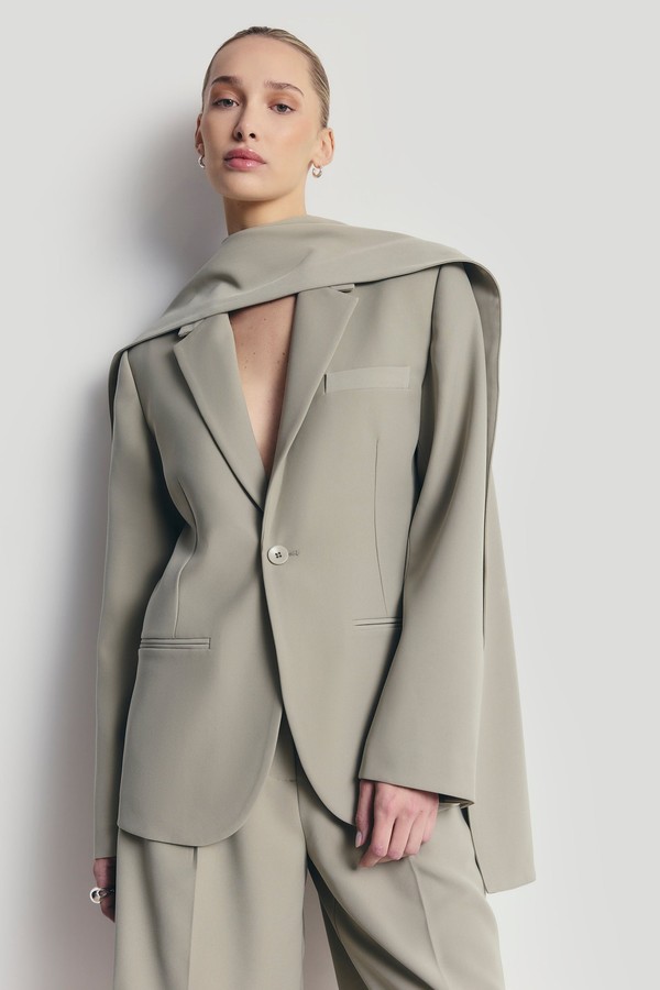 Oversized Single Breasted Blazer from because of alice