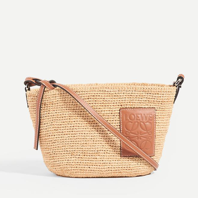 Raffia & Leather Crossbody from Loewe X Paula's Ibiza 