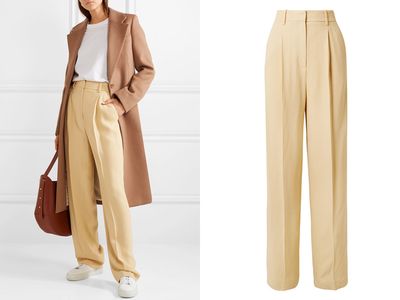Crepe Wide-Leg Pants from Theory