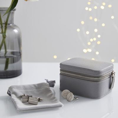 Leather Trinket & Cufflink Box  from The White Company