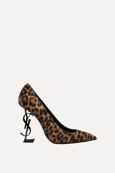 Opyum 110mm Leopard-Print Pumps from Saint Laurent