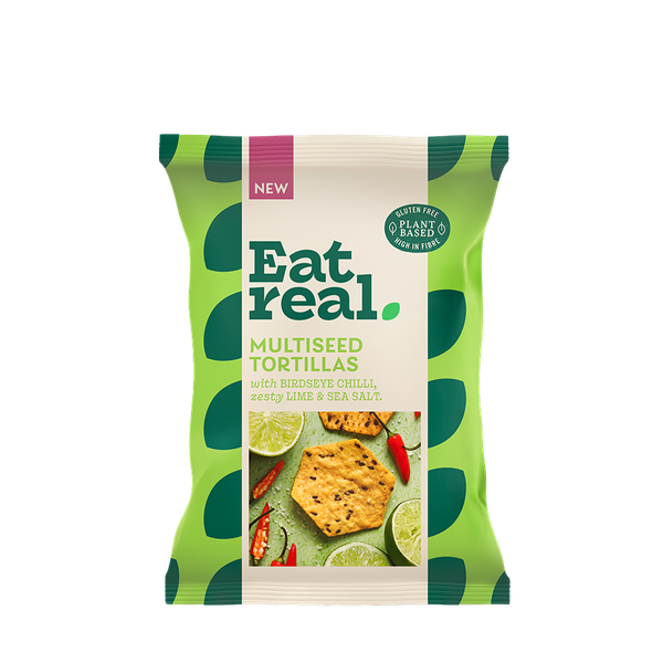 Multiseed Tortilla Birdseye Chilli Lime & Sea Salt Chips from Eat Real