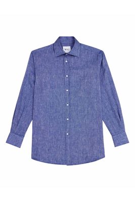 The Boyfriend Linen Shirt from With Nothing Underneath