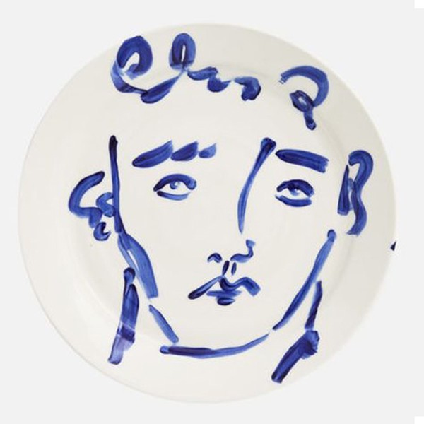 Luke Edward Hall X Alex Eagle Dinner Plate  from Luke Edward Hall